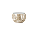 Nest Coffee Table / Footstool Small — Indoor Rattan