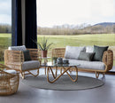 Nest 2-Seater Sofa — Indoor Rattan