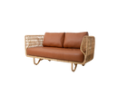 Nest 2-Seater Sofa — Indoor Rattan