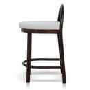 66cm Bar Stool — Clay Grey