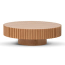 Oak Round Coffee Table