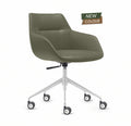 Olive PU - White Frame