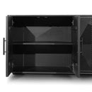 Wooden Buffet Unit - Full Black