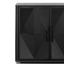 Wooden Buffet Unit - Full Black