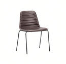 Layla 4 Leg — Chestnut PU Full Upholstery