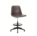 Layla Drafting — Chestnut PU Full Upholstery