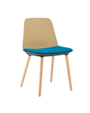 LAYLA Timber Leg Chair