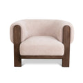 Nicki Armchair — Walnut Frame