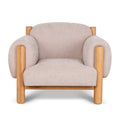 Nicki Armchair — Natural Frame