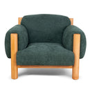 Nicki Armchair — Natural Frame