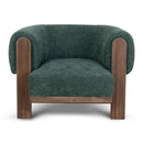 Nicki Armchair — Walnut Frame