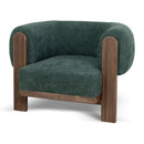 Nicki Armchair — Walnut Frame