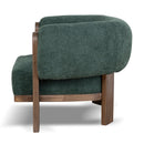 Nicki Armchair — Walnut Frame