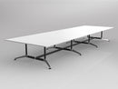 Modulus Twin Post Meeting Table
