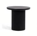 Piza Side Table black 500 dia