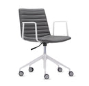 Rand Boardroom Chair - Charcoal PU