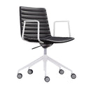 Rand 5 Star Plus - Black PU / White frame