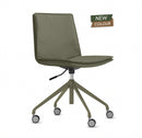 Real 4 Star, Olive base, Olive PU seat, front angle