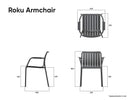 Roku Outdoor Armchair