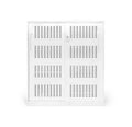 Sliding Door Credenza Cabinet white front