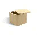 Ripple Side Table Square natural