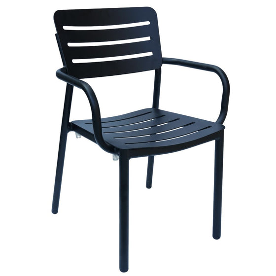 Alfresco Arm Chair - Black