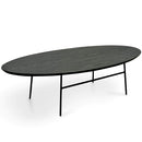 117.5cm Coffee Table - Black Ash Veneer
