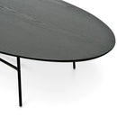117.5cm Coffee Table - Black Ash Veneer