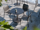 Lifestyle: Roku Solara Cafe Table round table setting