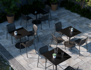 Lifestyle: Roku Solara Cafe Table square setting