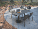 Roku Rectangle Cafe Table - setting