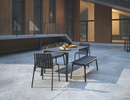 Lifestyle: Roku Outdoor Bench 120cm dining set