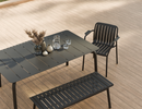 Lifestyle: Roku Outdoor Bench 120cm residential setting