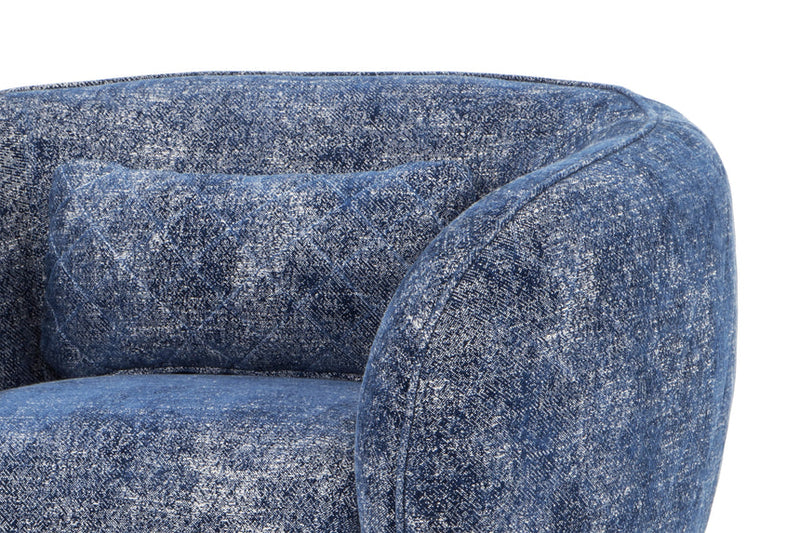 Navy Armchair