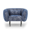 Navy Armchair