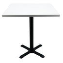 White Melamine Top + Maxwell Base (complete)