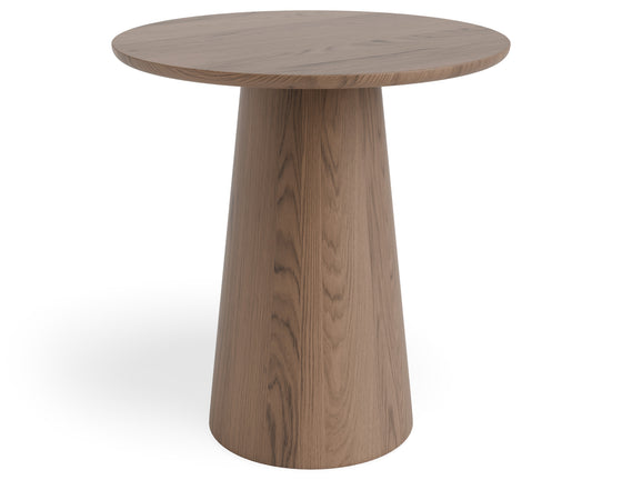 Circa Café Table – Round 70cm, Autumn Walnut