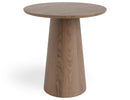 Circa Café Table – Round 70cm, Autumn Walnut
