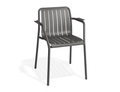 Roku Outdoor Armchair - Matt Charcoal