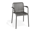 Roku Outdoor Armchair - Matt Charcoal