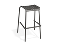 Roku Backless Bar Stool - Charcoal
