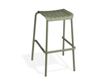 Roku Backless Bar Stool - Eucalyptus Green