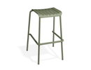 Roku Backless Bar Stool - Eucalyptus Green