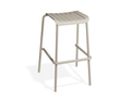 Roku Backless Bar Stool - Latte