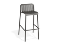 Roku Outdoor Bar Stool - Matt Charcoal