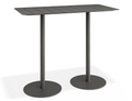 Roku Rectangle High Bar Table - Charcoal