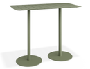 Roku Rectangle High Bar Table - Eucalyptus Green