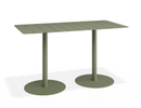 Roku Rectangle Cafe Table - Eucalyptus Green