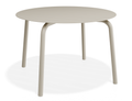 Roku Round Dining Table 120cm - Latte