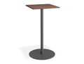 Roku Spotted Gum High Bar Table - Charcoal